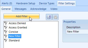 Sound alerts - New Filter